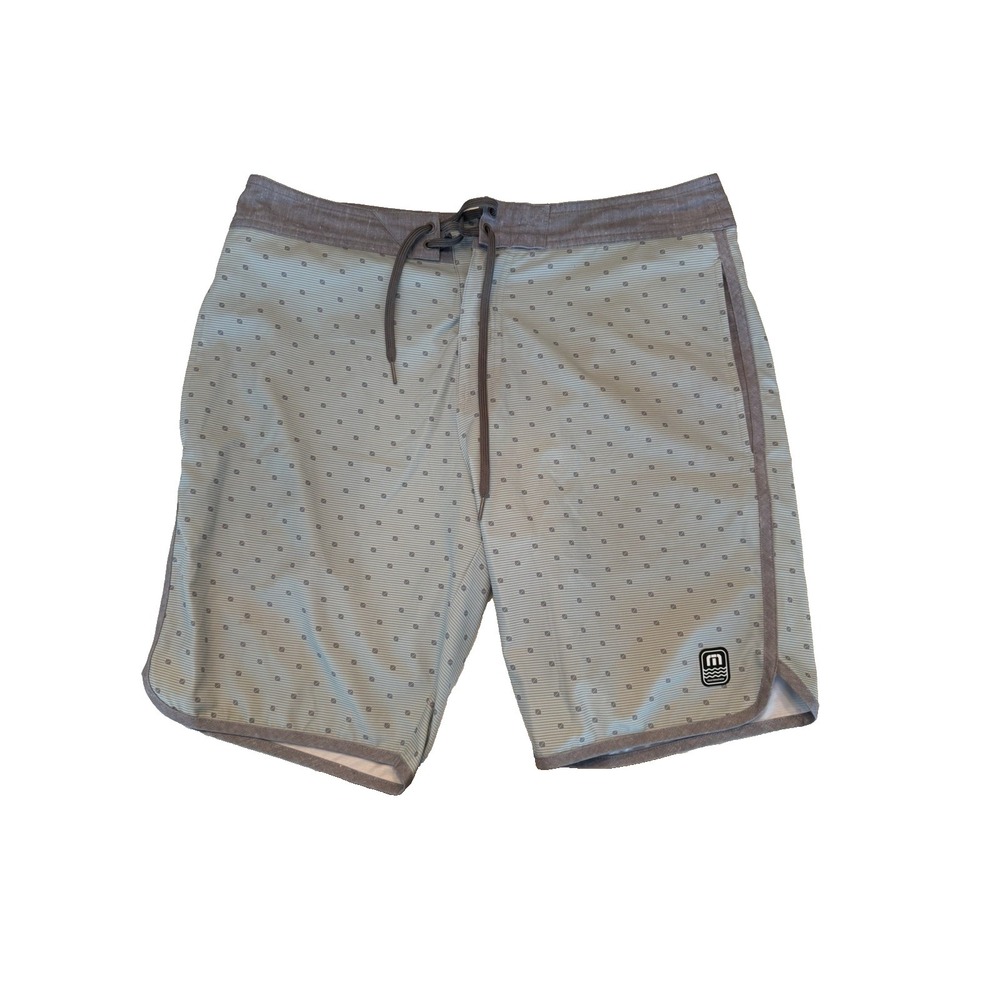 Travis Mathew Men's Size Large Blue Boardshorts Swim Trunks